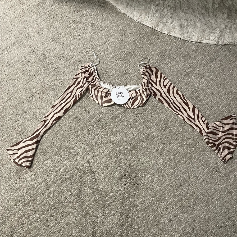 Princess Polly Zebra Top